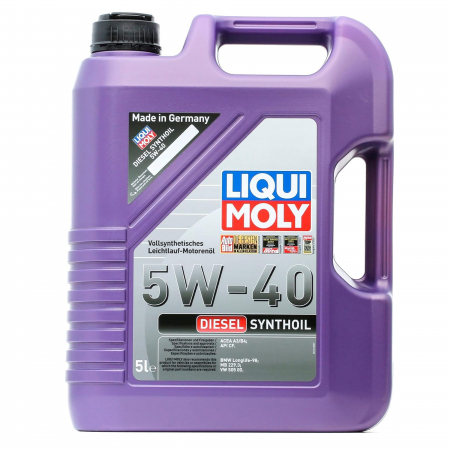 Ulei motor Liqui Moly Diesel Synthoil 5W40 5 litri