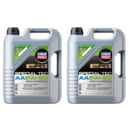 Uleiuri si Lichide - Pachet 10 Litri Ulei Motor Liqui Moly Special Tec AA 5W20 - API SP, ILSAC GF-6A, Ford, GM, Toyota