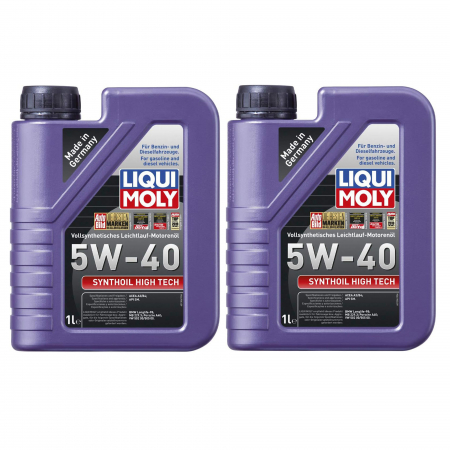 Pachete cu pret redus - Pachet 2 litri Ulei motor Liqui Moly Synthoil High Tech 5W40