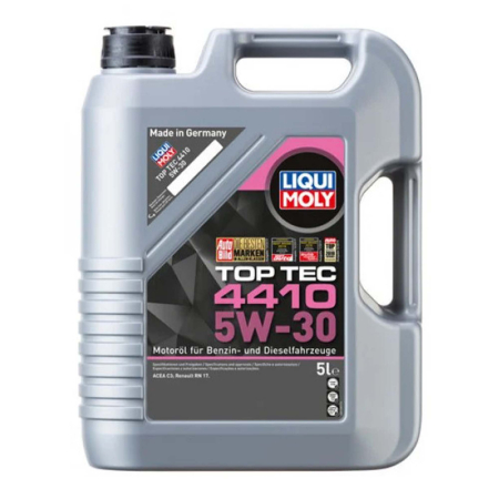 Branduri - Ulei Motor Liqui Moly Top Tec 4410 5W-30, 5 Litri, Sintetic, ACEA C3, Aprobare Renault RN17 (Dacia/Renault >2018)