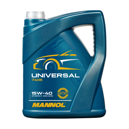Branduri - Ulei Motor MANNOL Universal 15W40 7405 5 litri - Mineral, Rulaj Mare, Benzină & Diesel