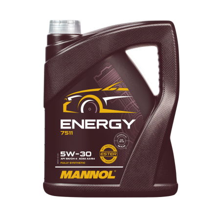 Ulei Motor - Ulei Motor MANNOL Energy 5W30, 5 litri - Sintetic cu Esteri (Protecție Premium, Start-Stop)