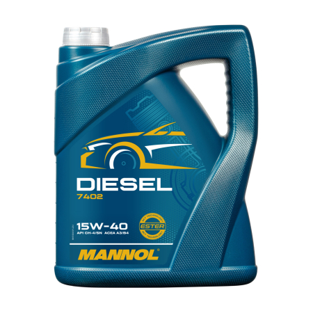 Branduri - Ulei Motor MANNOL Diesel 15W40 7402 5 litri - Mineral, Motoare Uzate / Rulaj Mare (Autoturisme & Utilitare)