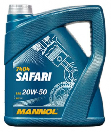 Branduri - Ulei Mannol Safari 20W50 4 litri
