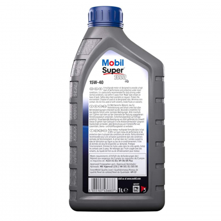 Ulei Mobil Super 1000 x1 vascozitate 15W40 1 litru [1]