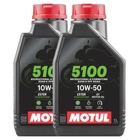 10W50 - Pachet 2 litri Ulei motor Motul 4T 5100 MA2 10W50