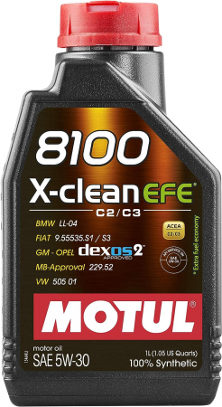 Branduri - Ulei sintetic Motul  8100 X-Clean EFE 5W30 1 litru
