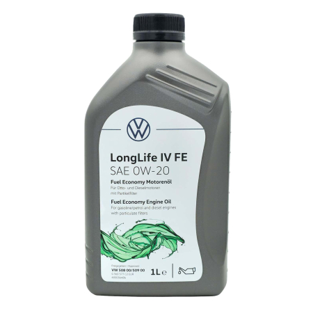 Branduri - Ulei Motor Original VW LongLife IV FE 0W-20, 1L – Norma VW 508 00 / 509 00