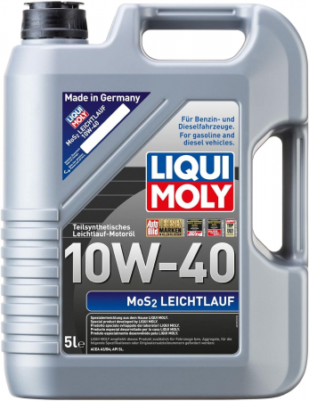 Ulei semisintetic Liqui Moly MoS2 Leichtlauf 10W40 5 litri