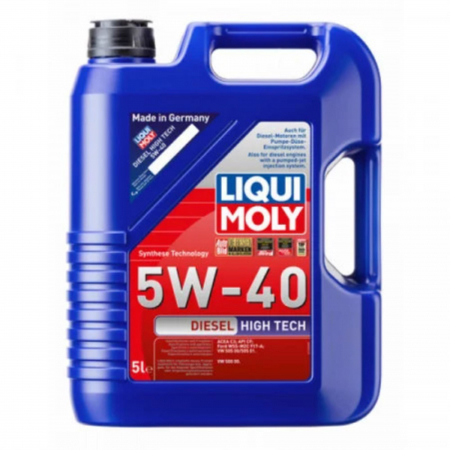 5W40 - Ulei Motor Semisintetic Liqui Moly Diesel Hightech 5W40 5 litri
