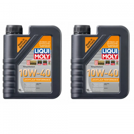 Pachete cu pret redus - Pachet 2 litri Ulei Motor Semisintetic Liqui Moly Leichtlauf Performance 10W-40