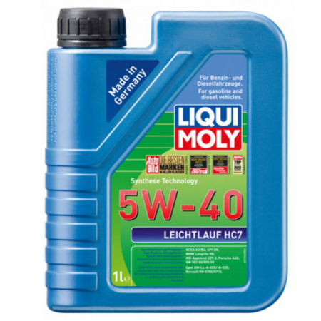 Uleiuri si Lichide - Ulei Motor Sintetic Liqui Moly Leichtlauf HC7 5W40 1 litru