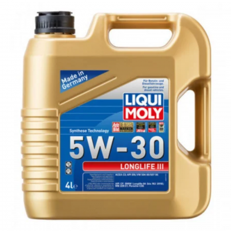 5W30 - Ulei Motor Sintetic  LIQUI MOLY Longlife III 5W30 4 litri