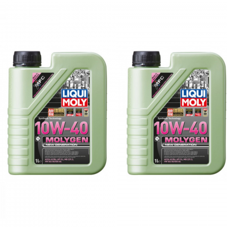 Branduri - Pachet 2 litri Ulei motor Sintetic Liqui Moly Molygen New Generation 10W40