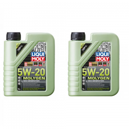 5W20 - Pachet 2 litri Ulei motor Sintetic Liqui Moly Molygen New Generation 5W20