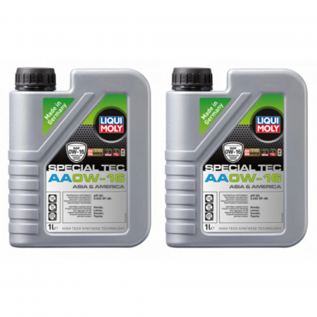 Uleiuri si Lichide - Pachet 2 litri Ulei Motor Sintetic Liqui Moly Special Tec AA 0W16