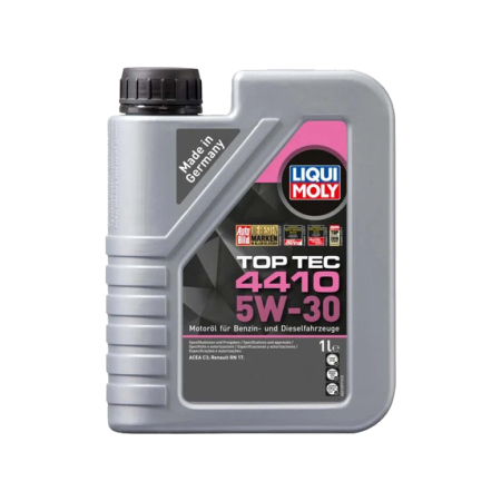 Branduri - Ulei Motor Liqui Moly Top Tec 4410 5W-30, 1 Litru, Sintetic, ACEA C3, Aprobare Renault RN17 (Dacia/Renault >2018)