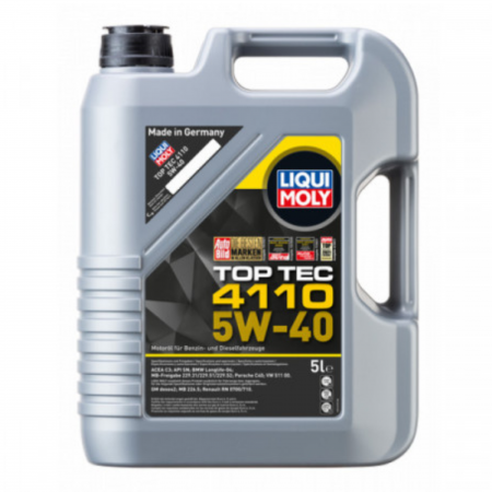 Uleiuri si Lichide - Ulei Motor Sintetic Liqui Moly Top Tec 4110 5W40 5 litri