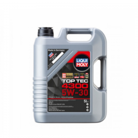 Uleiuri si Lichide - Ulei Motor Sintetic Liqui Moly Top Tec 4300 5W30 1 litru