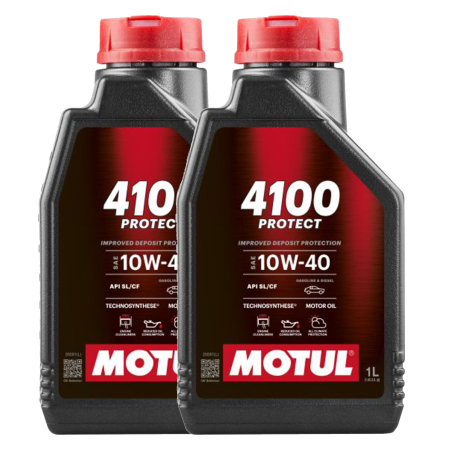 Pachete cu pret redus - Pachet 2 litri Ulei Motul 4100 Protect 10W40