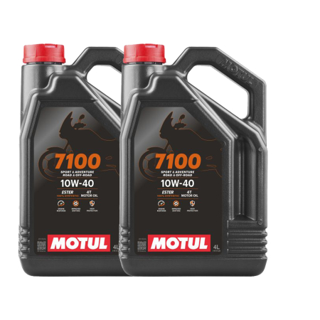 Branduri - Pachet 8 litri ulei Motul 7100 10W40 – Performanță maximă și protecție completă pentru motociclete 4T