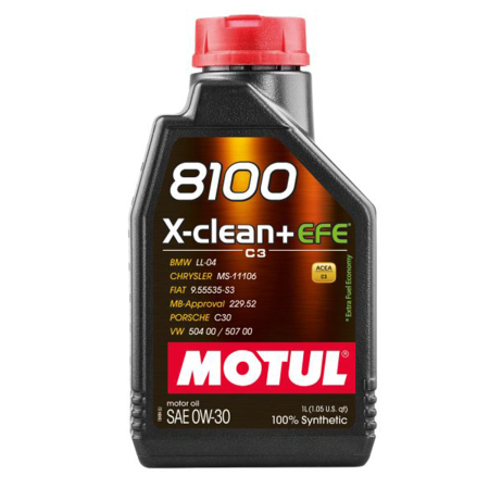 Branduri - Ulei Motul 8100 X-Clean+ EFE 0W30 1 litru