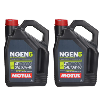 Branduri - Pachet 8 litri ulei Motul NGEN 5 10W40 – Protecție fiabilă și performanță constantă pentru motociclete și ATV-uri