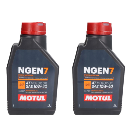 Branduri - Pachet 2 litri ulei Motul NGEN 7 10W40 – Protecție avansată și performanță pentru motociclete 4T și ATV-uri