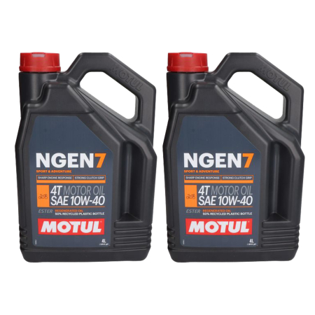 Branduri - Pachet 8 litri ulei Motul NGEN 7 10W40 – Protecție superioară și eficiență ecologică pentru motociclete moderne