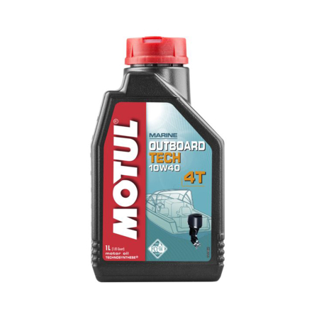 Branduri - Ulei Motul Outboard Tech 4T 10W40 1 litru – Protecție fiabilă pentru motoare marine în 4 timpi