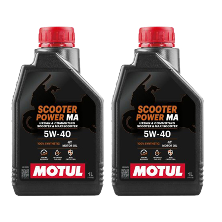 Branduri - Pachet 2 litri ulei Motul Scooter Power 5W40