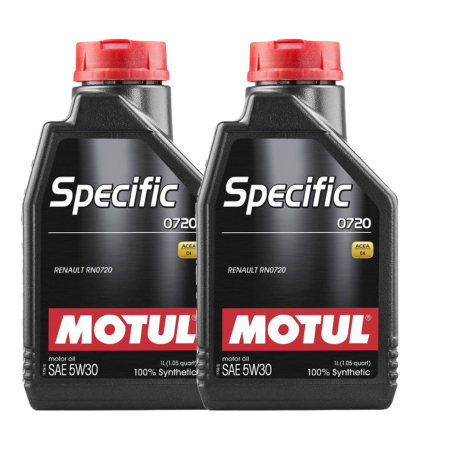 5W30 - Pachet 2 litri ulei Motul Specific 0720 5W30 – Performanță și protecție pentru motoare Renault și Mercedes-Benz