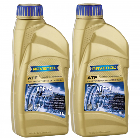 Ulei Cutie de Viteze - Pachet 2 litri ulei Ravenol ATF +4 Fluid