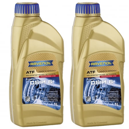 Ulei Cutie de Viteze - Pachet 2 litri ulei Ravenol ATF DSIH 6 pentru transmisie automata