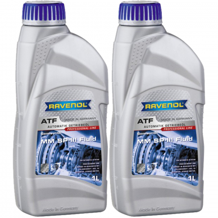 Ulei Cutie de Viteze - Pachet 2 litri ulei Ravenol ATF MM SP-III Fluid pentru transmisie automata