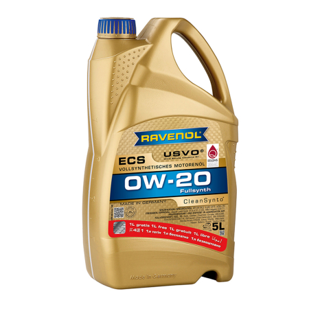 Branduri - Ulei Ravenol ECS USVO 0W20 5 litri (4+1 gratis)