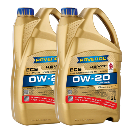 Branduri - Pachet 10 litri Ulei Ravenol ECS USVO 0W20 (8+2 gratis)