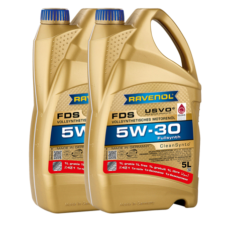 Branduri - Pachet 10 litri Ulei Ravenol FDS USVO 5W30 5 litri (8+2 gratis)