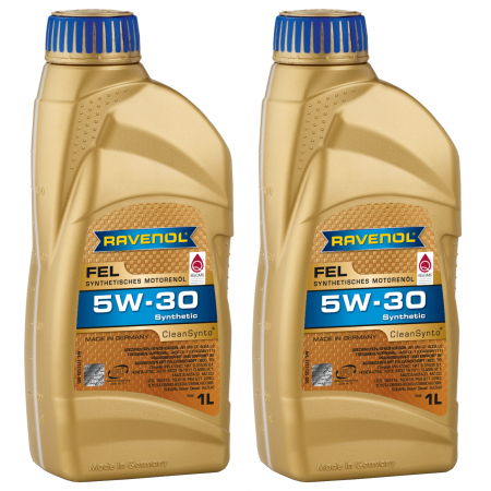 Branduri - Pachet 2 Litri Ravenol FEL 5W30