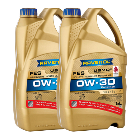 Branduri - Pachet 10 litri Ulei Ravenol FES USVO 0W30 (8+2 gratis)