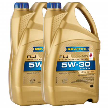 Uleiuri si Lichide - Pachet 8 litri ulei Ravenol FLJ 5W30
