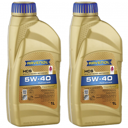 5W40 - Pachet 2 litri ulei Ravenol HCS 5W40