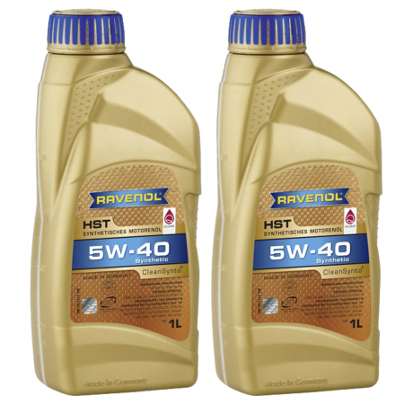 5W40 - Pachet 2 litri ulei Ravenol HST 5W40