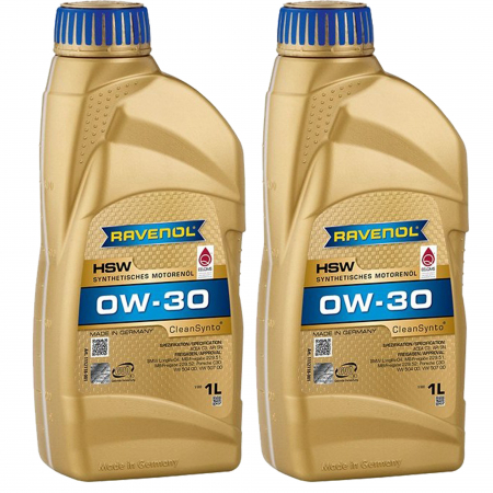 0W30 - Pachet 2 litri ulei Ravenol HSW 0W30