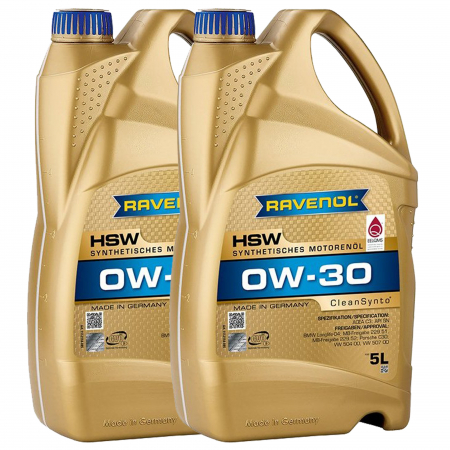 Branduri - Pachet 10 litri ulei Ravenol HSW 0W30