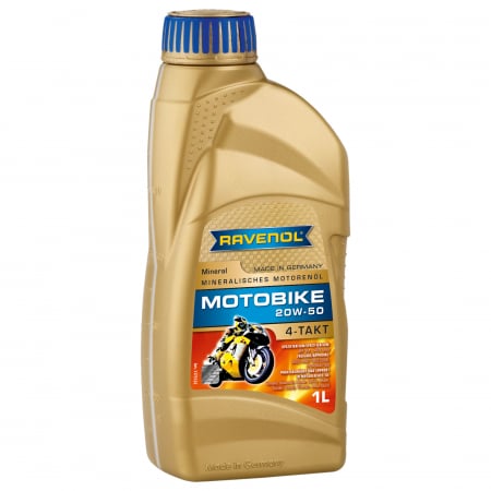 Moto - Ulei Ravenol Motobike 4T Mineral 20W50 1 litru