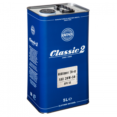 Branduri - Ulei Ravenol Oldtimer 70-er 20W50 API SE 5 litri