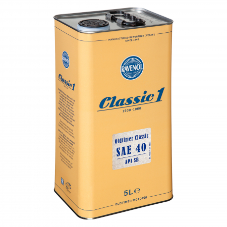 SAE 40 - Ulei Ravenol Oldtimer Classic SAE40 API SB 5 litri