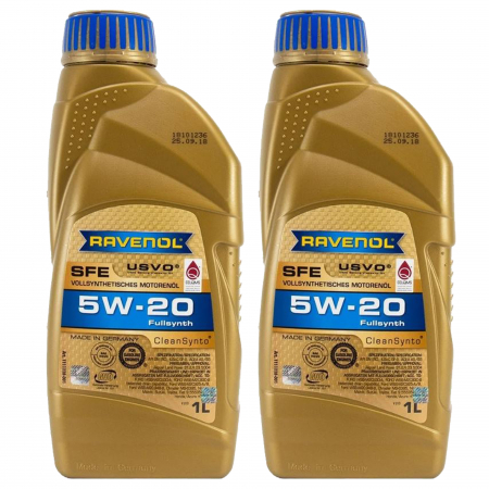5W20 - Pachet 2 litri ulei Ravenol SFE USVO 5W20