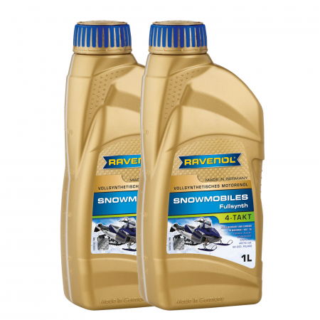 Consumabile Moto - Pachet 2 litri ulei Ravenol Snowmobiles 4T Fullsynth
